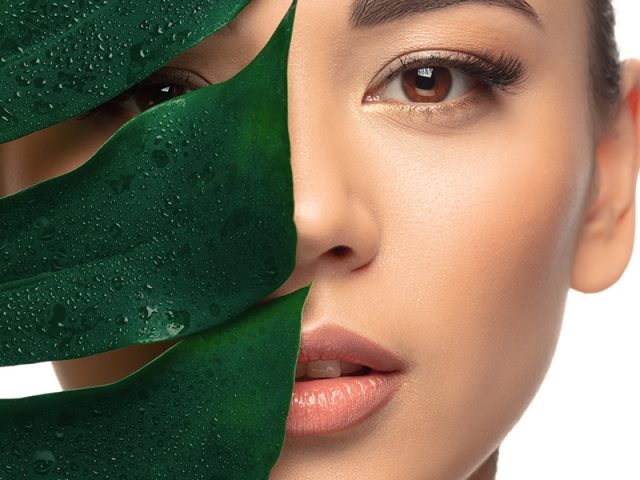 Wimpernbetonenden Behandlungen